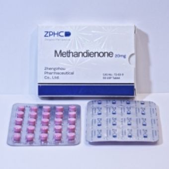 Метандиенон ZPHC (Methandienone) 50 таблеток (1таб 20 мг) - Кокшетау